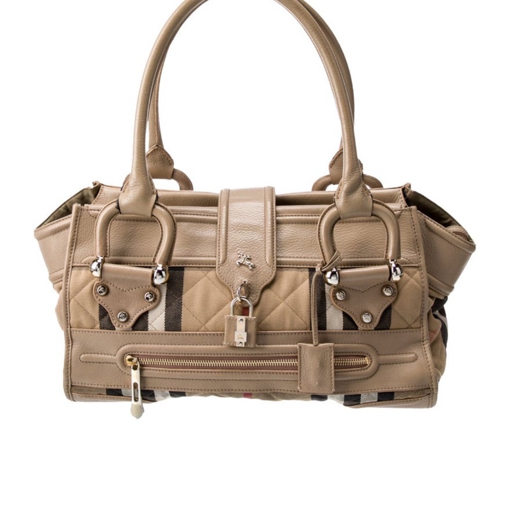 Burberry Prorsum House Check Shoulder Bag